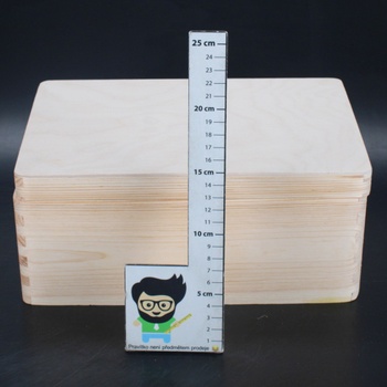 Dřevěný úložný box s víkem