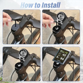 Držiak na cyklistický počítač CYUaoao pre horský bicykel Garmin Wahoo Bryton Držiak na cyklopočítač