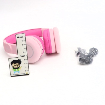 Dětská sluchátka BIGGERFIVE BH100 růžové