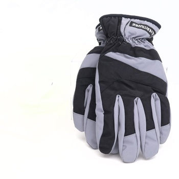 Lyžiarske rukavice Ehsbuy čiernosivá XL