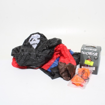 Nafukovací kostým Grim Reaper | Šílený halloweenský kostým | Velikost pro dospělé | Polyester |