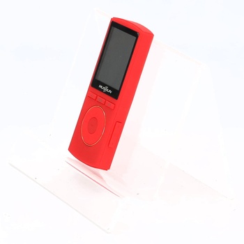 MP3 přehrávač MUSRUN Q8, červený 32GB