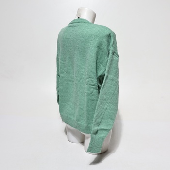 Dámský pletený svetr Jiraewh vel. M zelený