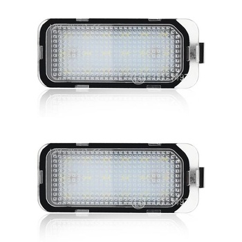 Balení 2ks LED osvětlení SPZ, náhrada za Ford Fiesta, Focus, S-MAX, C-MAX, Mondeo, Kuga, Galaxy,