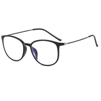 Suertree Blue Light Filter Distanční brýle Light Myopia Brýle Módní Myopia Brýle TR90 pro ženy Muži
