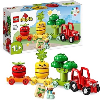 Lego traktor se zeleninou Lego Duplo