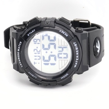 Športové čierne hodinky BEN NEVIS L6606M