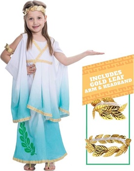 Spooktacular Creations Luxusná sada kostýmov gréckej bohyne pre detské dievčatá