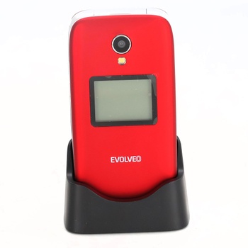 Mobilní telefon Evolveo Easyphone FP červený