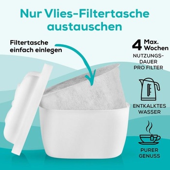 Súprava filtračných patrón yucona®, 3 mesiace | Pre Brita® Marella® Maxtra pre® | O 96% menej plastov