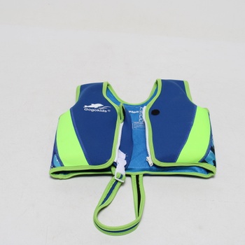 Dětská plavecká vesta Gogokids modro zelená