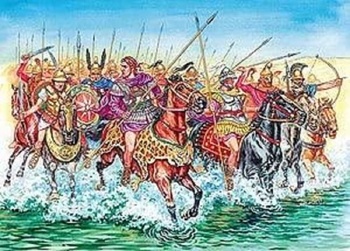 Zvezda 8007 - Stolní deska Age of Battles, makedonská…