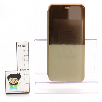 Pouzdro Ysnzaq Flip Mirror Golden pro Xiaomi