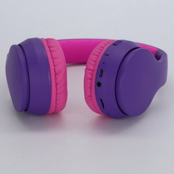 Bezdrátová fialová sluchátka Lobkin S19 