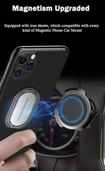 Držiak na mobilný telefón VAWcornic - 540 ° otáčania v oboch smeroch Univerzálny kovový otočný držiak na