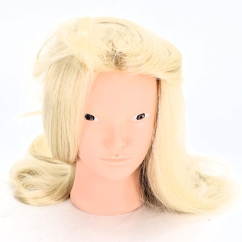 Kadeřnická cvičná hlava TopDirect blond 