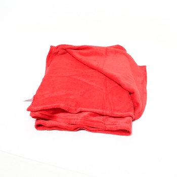 Hebká deka Miuleev červená