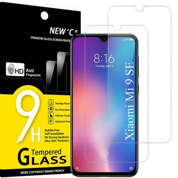 NEW'C 2 kusy, ochrana displeje pro Xiaomi Mi 9 SE, Mi Play,…