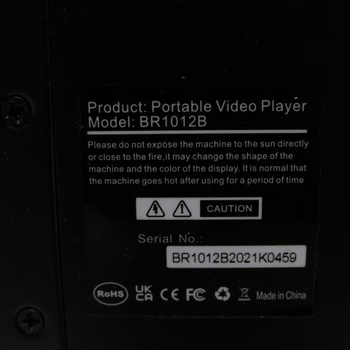 DVD přehrávač NAVISKAUTO BR1012B-A01-DE auto