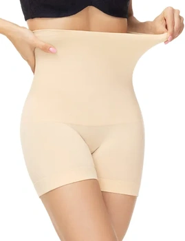 Spodní kalhotky ATTLADY Břišní kalhotky Dámské tvarovací oděvy Vysoký pas Tvar břicha Krátká