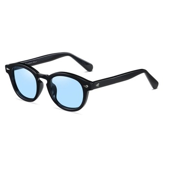SHEEN KELLY Vintage letní kulaté sluneční brýle Ženy Nerd Barevné brýle Průhled Gafas De Sol Johnny