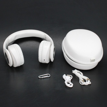 Biela Bluetooth slúchadlá Tuinyo TP 19