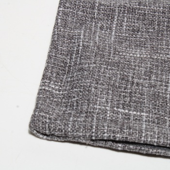 Povlaky na polštáře Miulee šedé 2 kusy 45x45