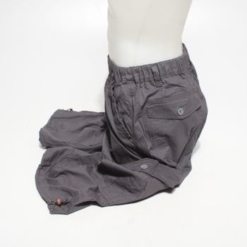 Tříčtvrteční kalhoty Misfuso šedé XXXXL
