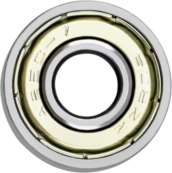 QWORK® 40 kusov guličkových ložísk 608zz, kovové dvojito tienené miniatúrne guličkové ložiská s