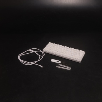 Kabelová klávesnice Ranked Nova n60 bílá