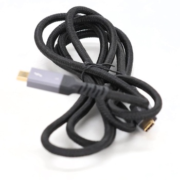 Sniokco USB4 kompatibilní s kabelem Thunderbolt 3 (40Gbps/2M), kabel USB4 pro Thunderbolt 4,