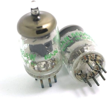 DollaTek 2ks 7kolíkové 5654W vakuové elektronky – Upgrade pro 6AK5 / 6J1 / 6J1P / EF95