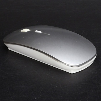 Optická myš QYFP P014, stříbrná