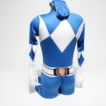 Pánsky kostým Morphsuits Blau Power Ranger