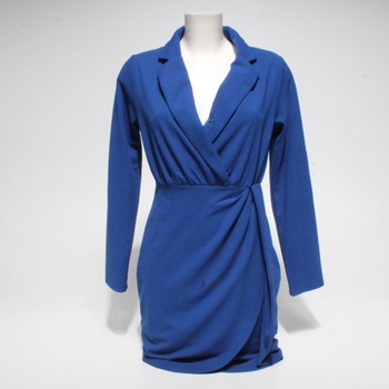 Šaty Grace Karin, modré, veľ. M, cvočky