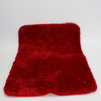 Kúpeľňový koberček Miulee červený 40x60 cm