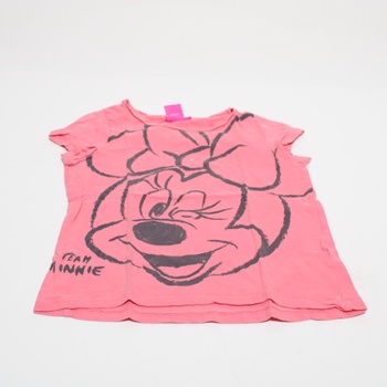 Dievčenské tričko Minnie 5 kusov 134 veľ