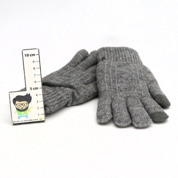 Dámské zimní rukavice QICEDER Teplé rukavice s dotykovou obrazovkou Pánské dámské zimní fleecové