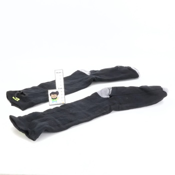 Vyhrievané ponožky Beedove XL čierne