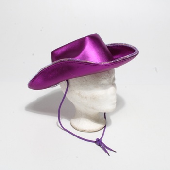 Svítící fialový klobouk Leemasing 