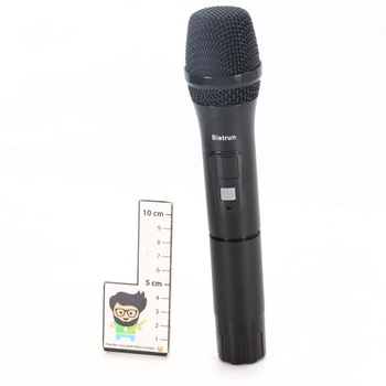 Bezdrátový mikrofon Bietrun WXM04, černý