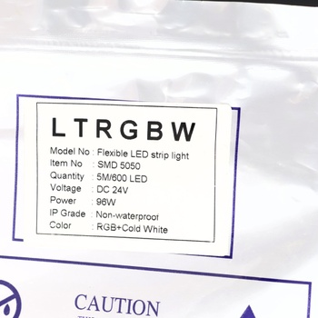 LED pásik LTRGBW 96 wattov