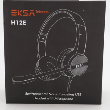 Headset s mikrofonem EKSA h12e 