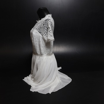 Čipkové šaty Dresstells biele veľ.L