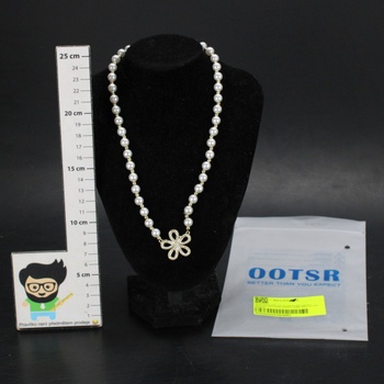 Perlový náhrdelník OOTSR umělý 40 cm