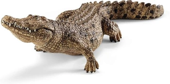 schleich 14736 Krokodíl, od 3 rokov, DIVOKÝ ŽIVOT - figúrka na hranie, 18 x 7 x 5 cm