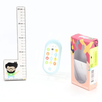 Richgv dětská hračka od 1 roku, dětský mobilní telefon 123 smartphone, od 6 měsíců telefon,