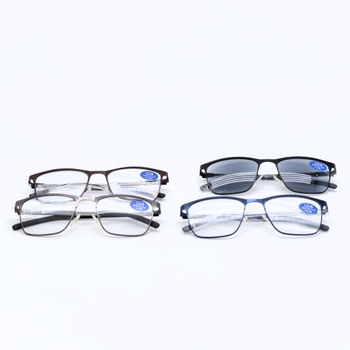 Dioptrické brýle Modfans 4 ks + 2.50