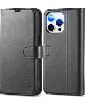Pouzdro TUCCH pro iPhone 15 Pro Max Magnetic Flip Case [odnímatelné] Ochranné pouzdro Kompatibilní