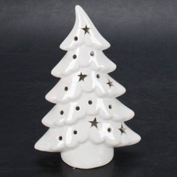 Vánoční LED dekorace khevga bílé stromečky